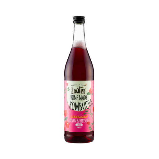 Louter Kombucha Rozen & Hibiscus